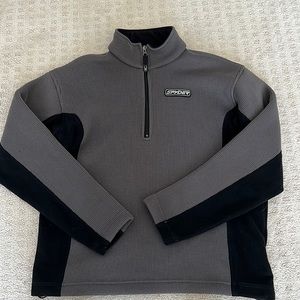 Spyder Fleece 3/4 pull over with crunch waist tightening straps